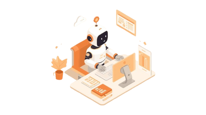 AI assistant helping with business workflows